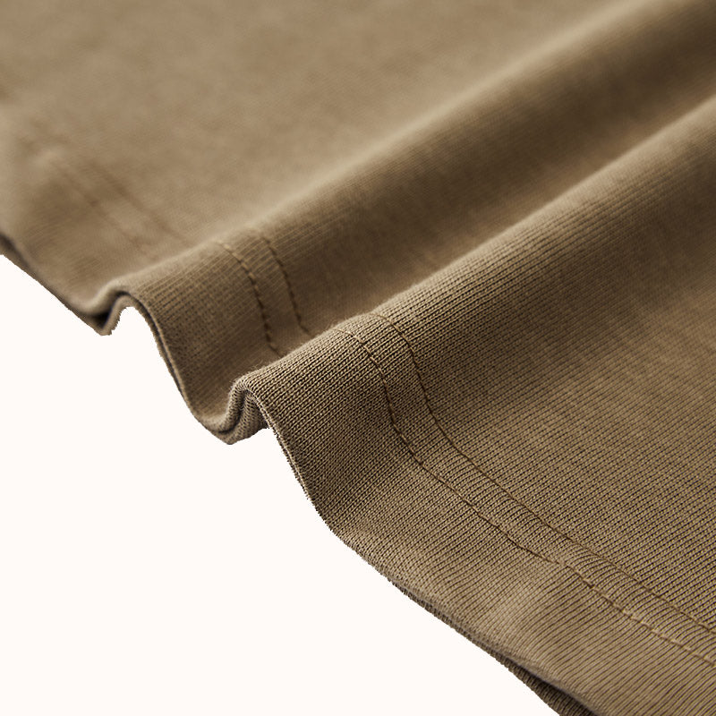 270G Heavyweight Cotton Crew Neck T-Shirt
