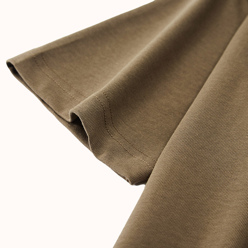 270G Heavyweight Cotton Crew Neck T-Shirt