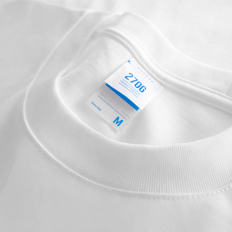 270g Heavyweight Cotton Oversized Crew Neck T-shirt