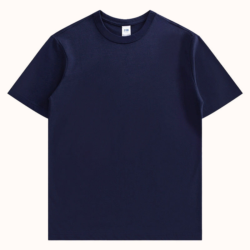 210G Heavyweight Cotton Crew Neck T-Shirt