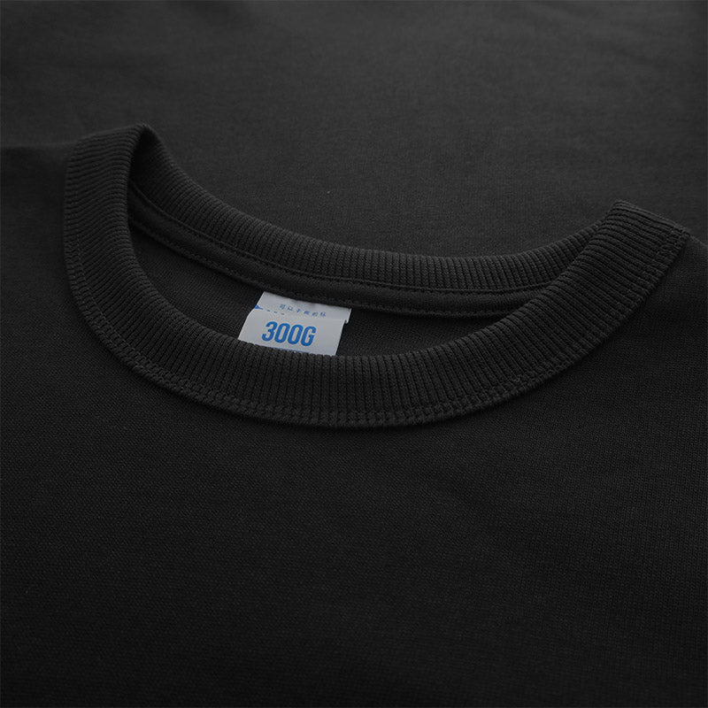 300G Heavyweight cotton long sleeve shirt