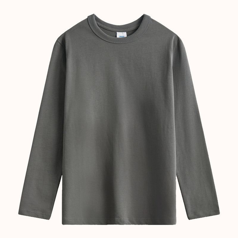 300G Heavyweight cotton long sleeve shirt
