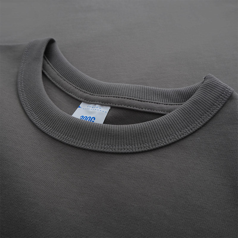 300G Heavyweight cotton long sleeve shirt
