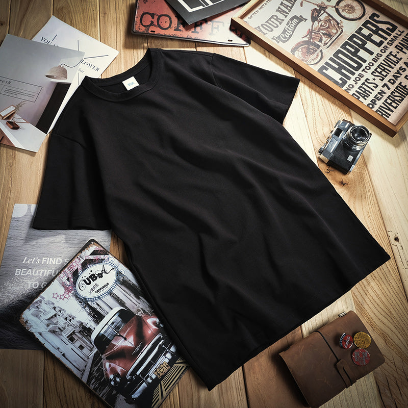 300g Heavyweight Cotton Crew Neck T-shirt