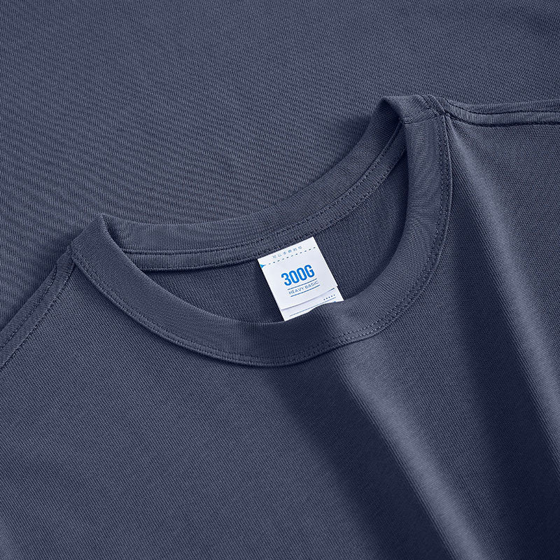 300g Heavyweight Cotton Crew Neck T-shirt