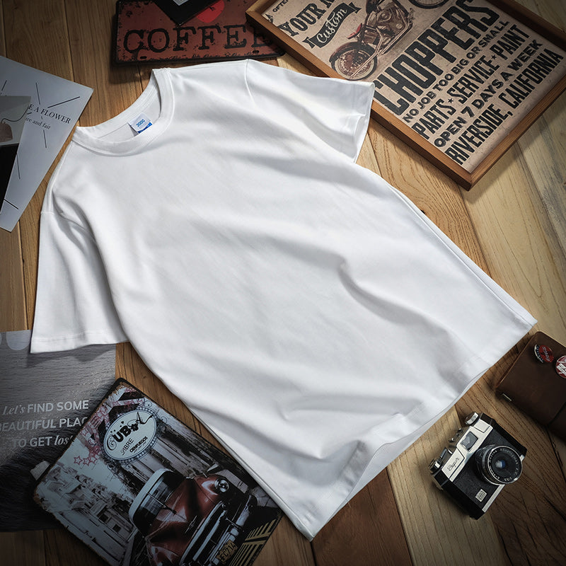 300g Heavyweight Cotton Crew Neck T-shirt