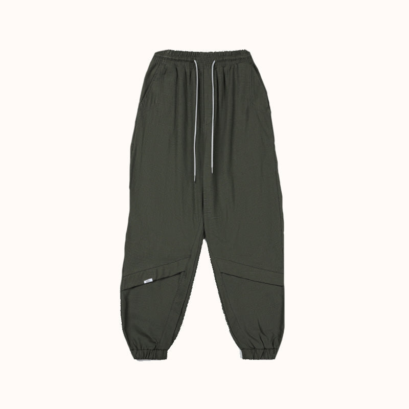 Linen-blend Heavyweight Cotton Jogger