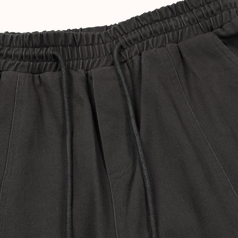 Paneled Heavyweight Cotton Jogger