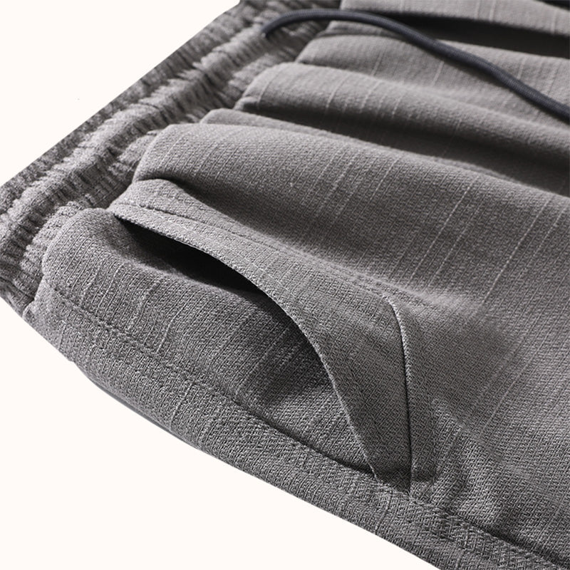 Linen-blend Heavyweight Cotton Jogger