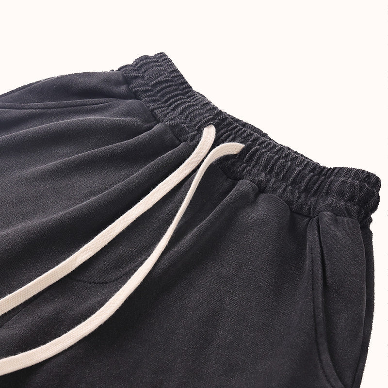 Drawstring Heavyweight Cotton Sweatshort