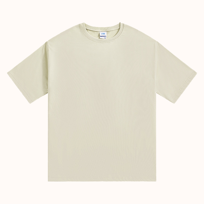 270g Heavyweight Cotton Oversized Crew Neck T-shirt