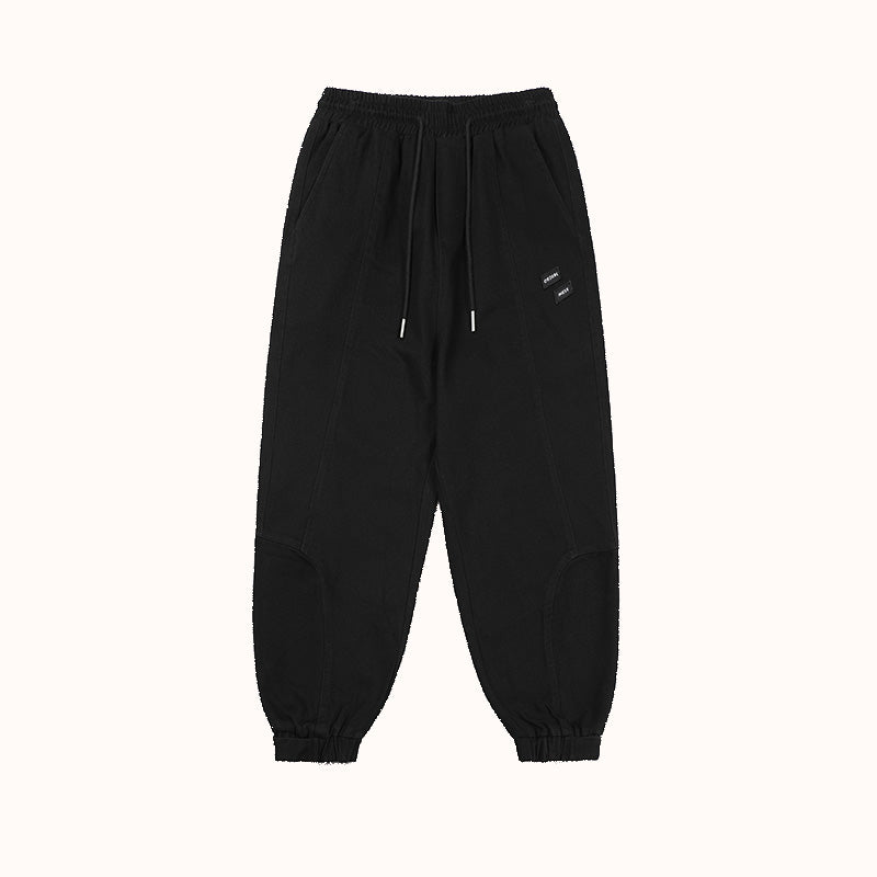 Paneled Heavyweight Cotton Jogger