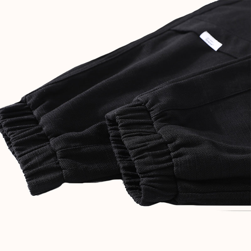 Linen-blend Heavyweight Cotton Jogger