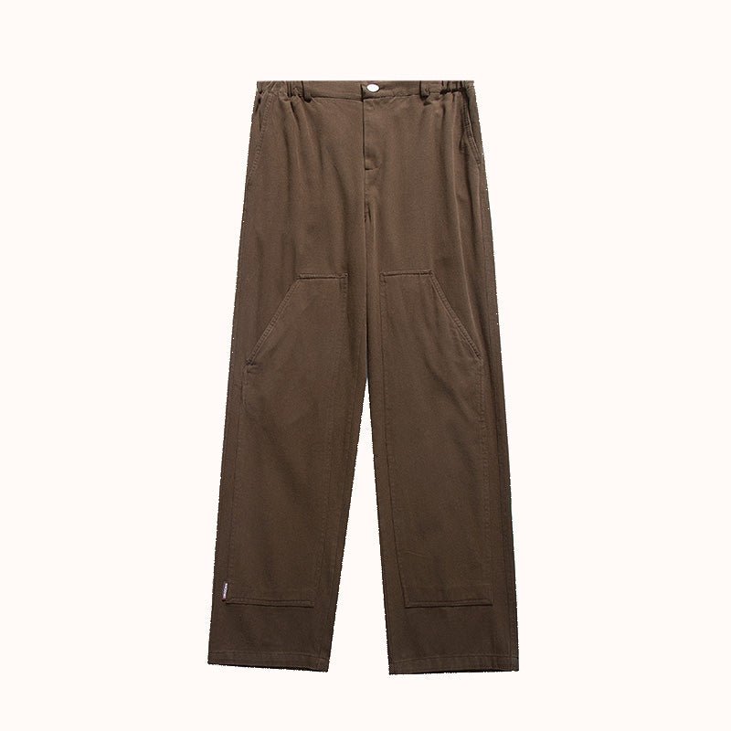 Cotton vintage Straight Loose Fit Pants