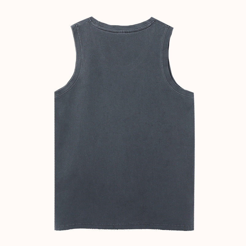 Slit Heavyweight Cotton Tank Top