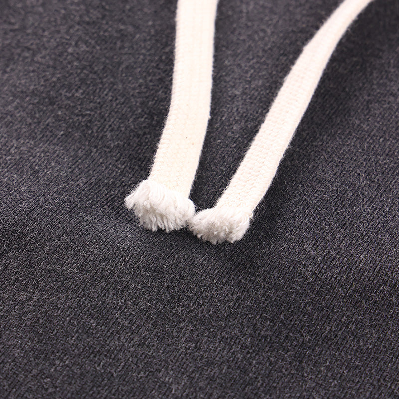 Frayed Hem Heavyweight Cotton Sweatshort