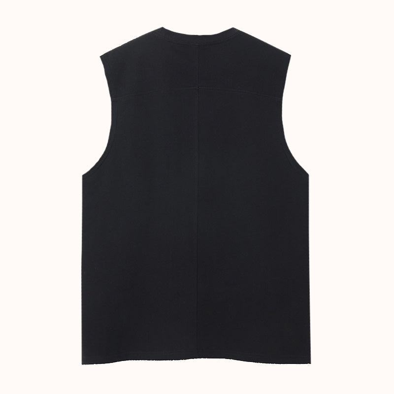 Heavyweight Cotton acid wash Tank Top