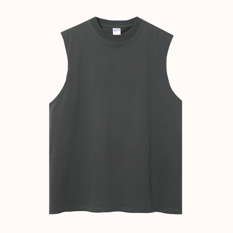 Heavyweight Cotton acid wash Tank Top
