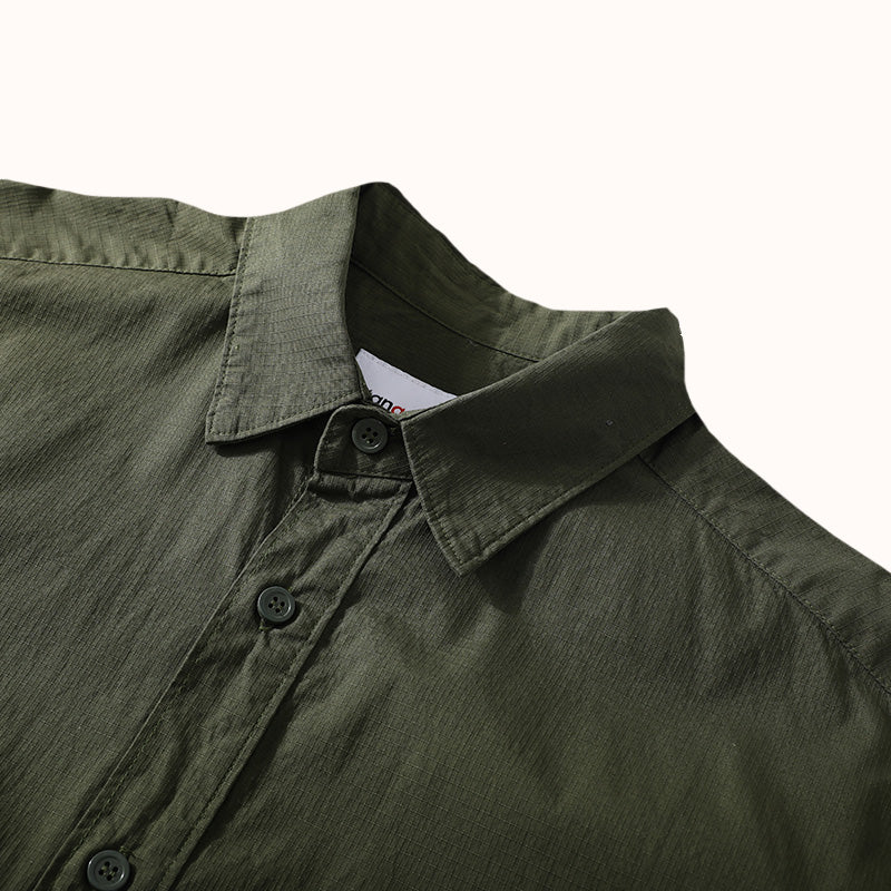 Simple Heavyweight Cotton Overshirt