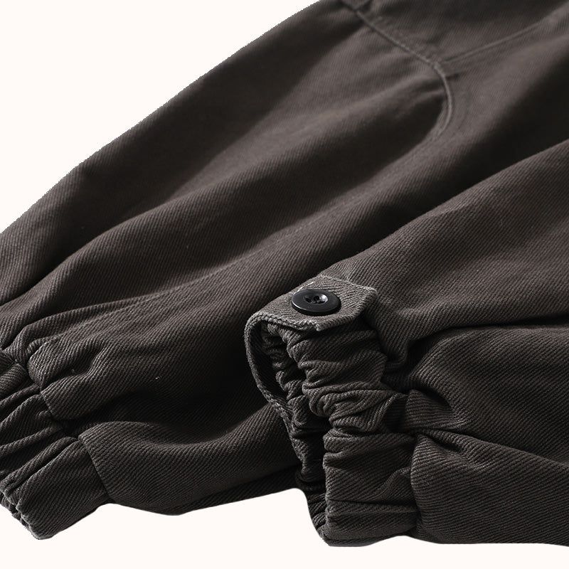 Paneled Heavyweight Cotton Jogger