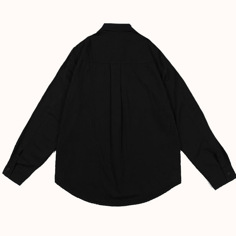 irregular Heavyweight Cotton Overshirt