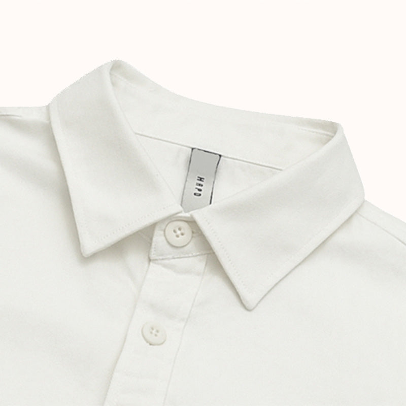 loose Heavyweight Cotton Overshirt