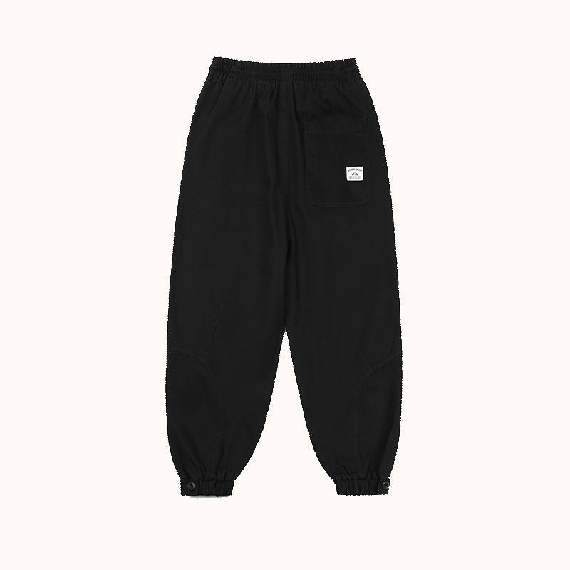 Paneled Heavyweight Cotton Jogger