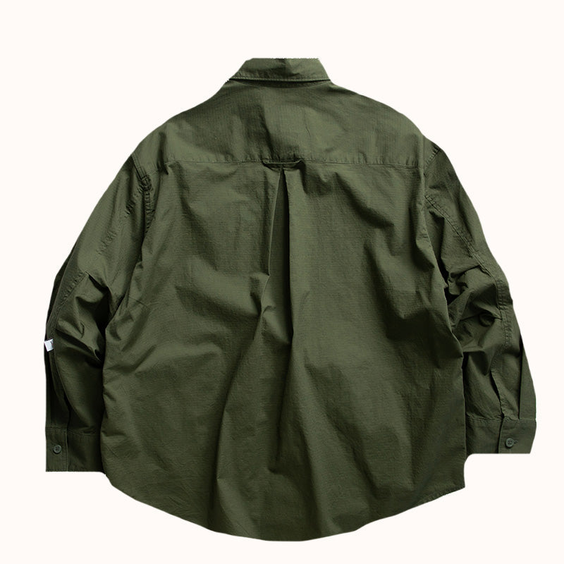 Simple Heavyweight Cotton Overshirt