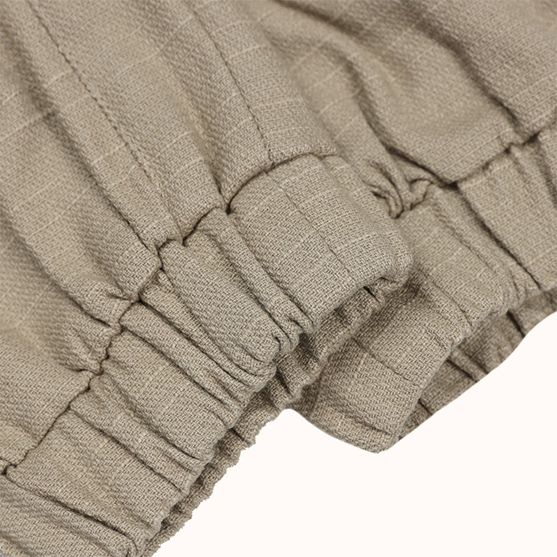 Linen-blend Heavyweight Cotton Jogger