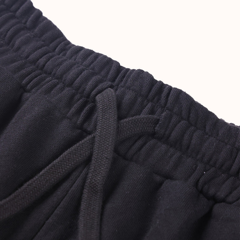 Frayed Hem Heavyweight Cotton Sweatshort