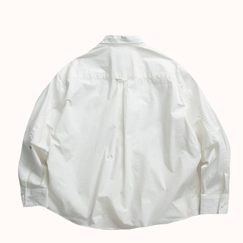 Simple Heavyweight Cotton Overshirt