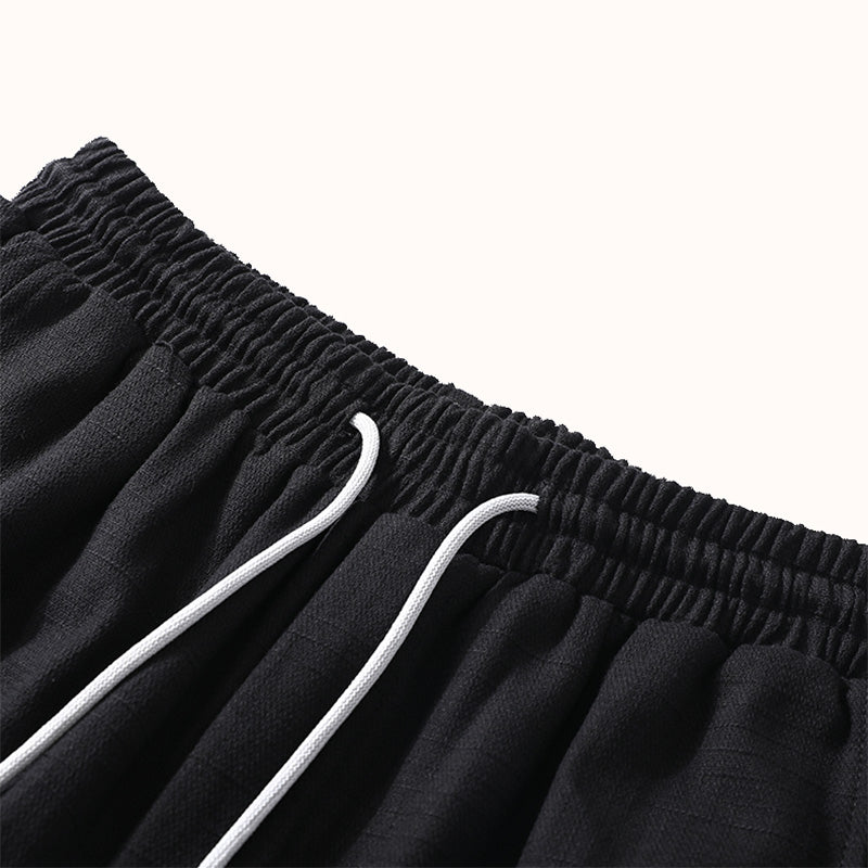 Linen-blend Heavyweight Cotton Jogger