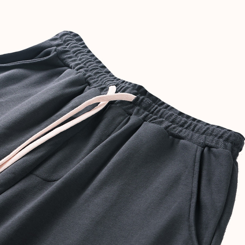 Drawstring Heavyweight Cotton Sweatshort