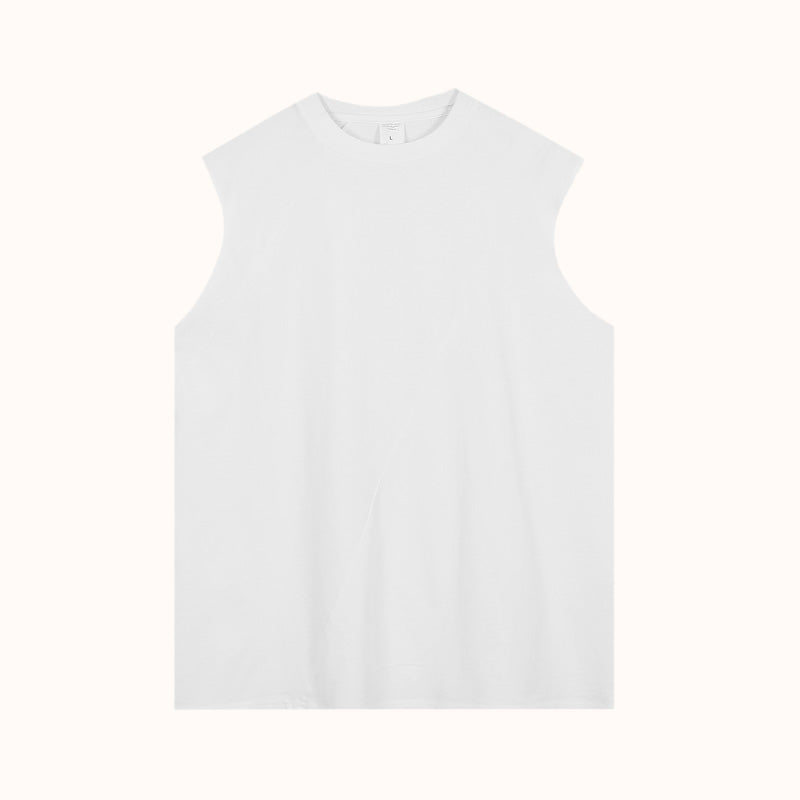 Heavyweight Cotton Solid Color Tank Top