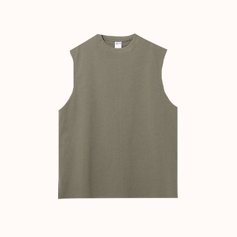 Heavyweight Cotton acid wash Tank Top