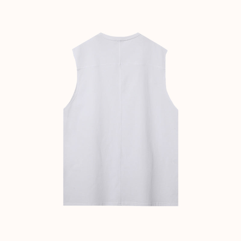 Heavyweight Cotton acid wash Tank Top