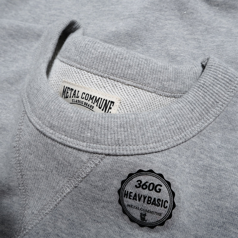 360G Heavyweight Cotton Crewneck Sweatshirt