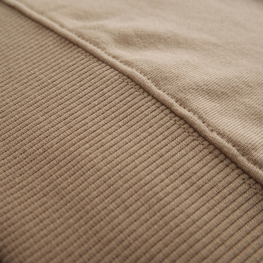 New 360g Heavy Knitted Cotton Loose Sweatshirt