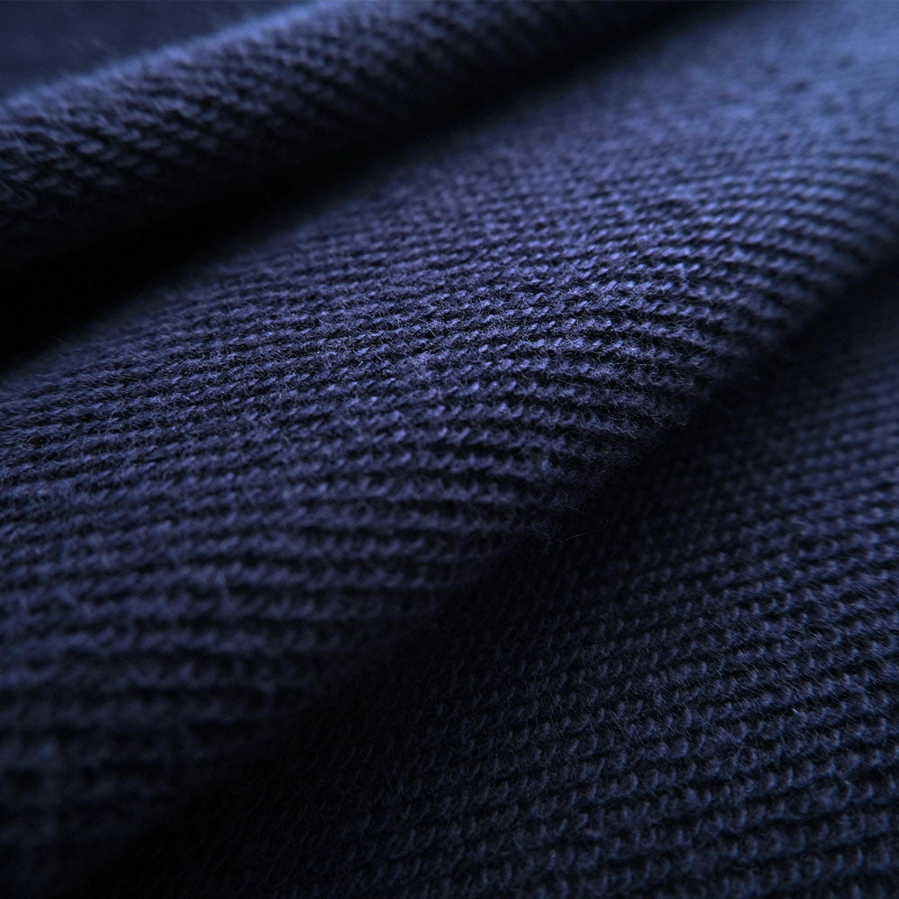 New 360g Heavy Knitted Cotton Loose Sweatshirt