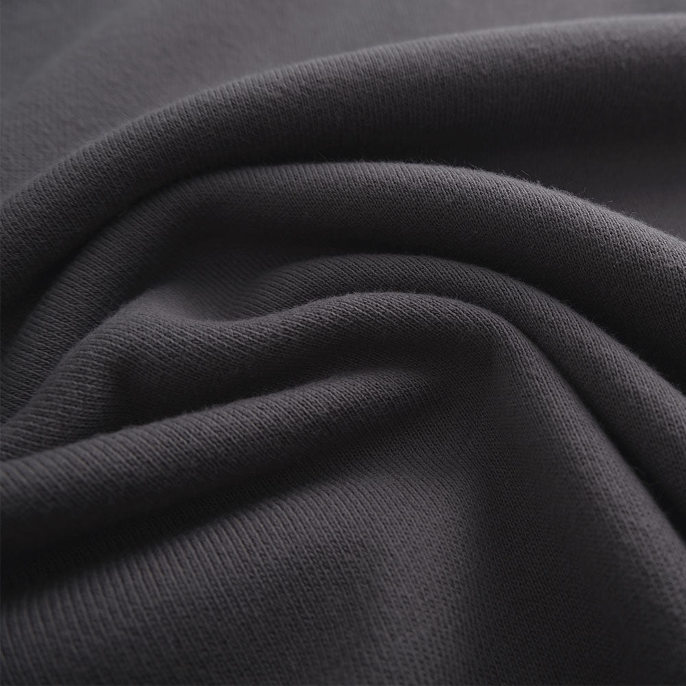 New 360g Heavy Knitted Cotton Loose Sweatshirt