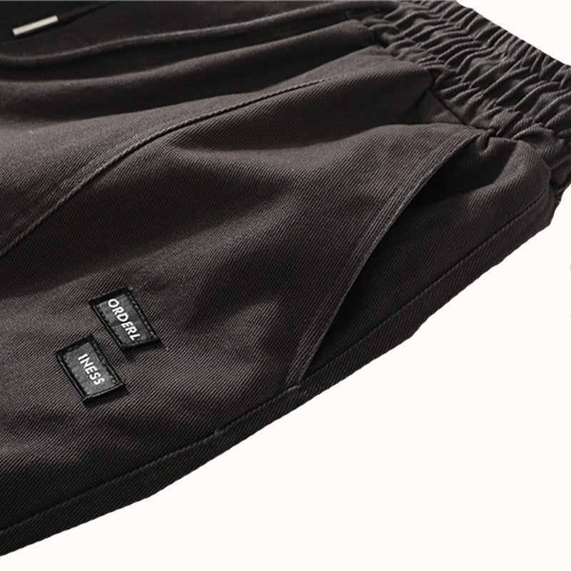 Paneled Heavyweight Cotton Jogger