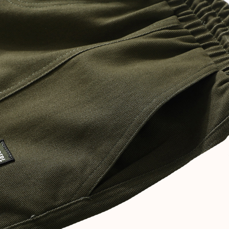Paneled Heavyweight Cotton Jogger