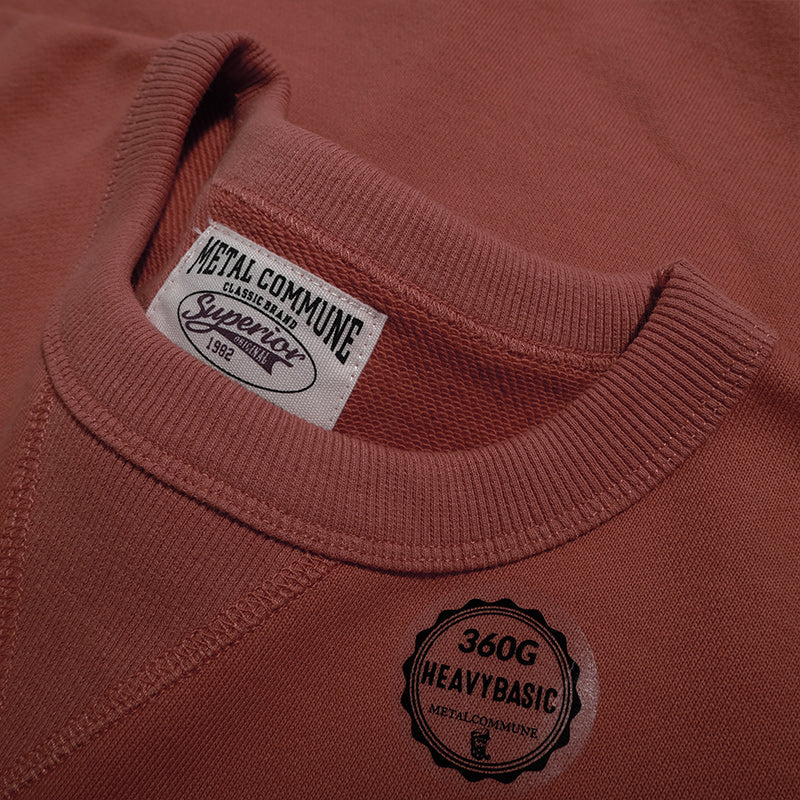 360G Heavyweight Cotton Crewneck Sweatshirt