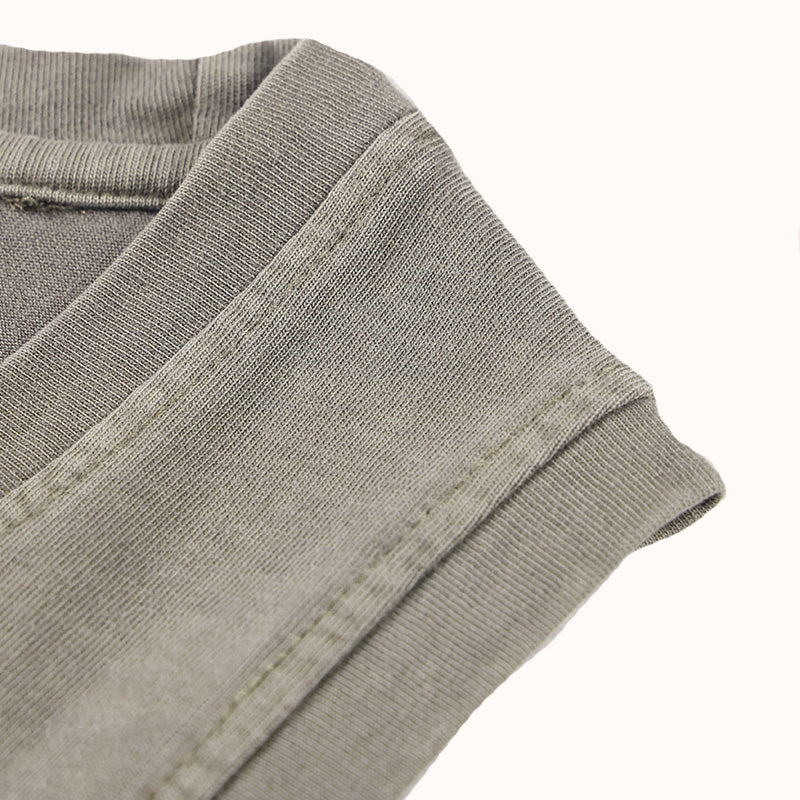 Slit Heavyweight Cotton Tank Top