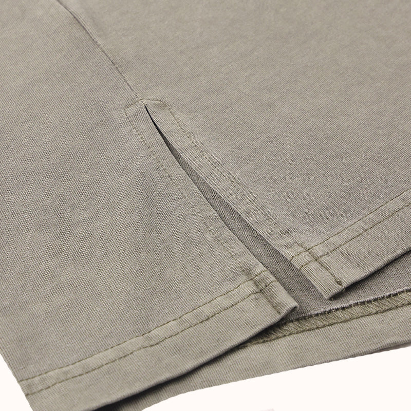 Slit Heavyweight Cotton Tank Top