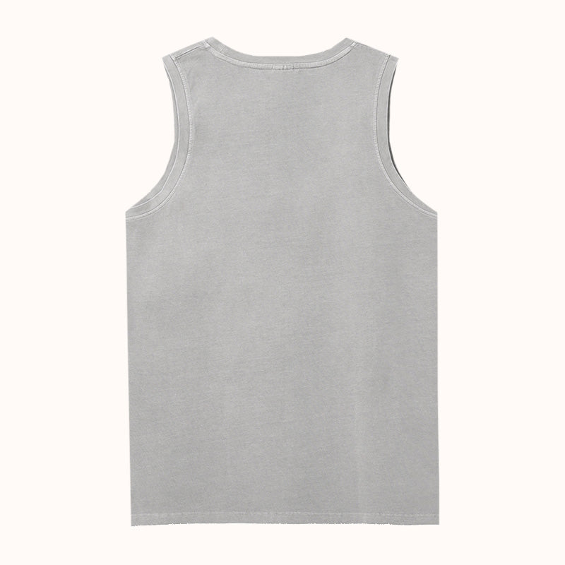 Slit Heavyweight Cotton Tank Top