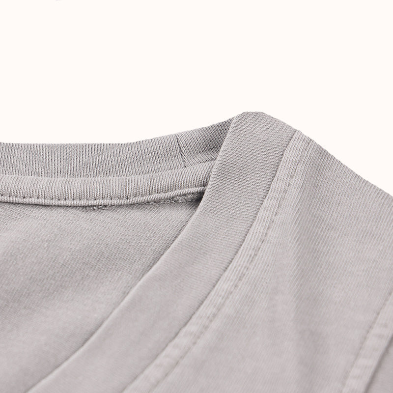 Slit Heavyweight Cotton Tank Top