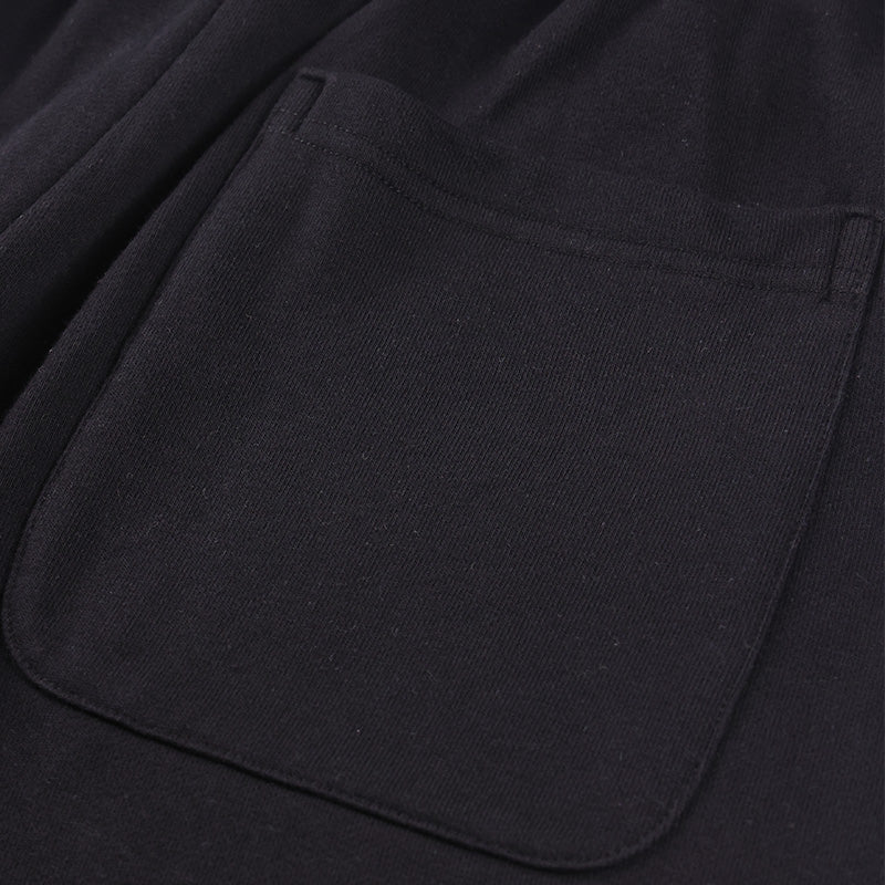 Frayed Hem Heavyweight Cotton Sweatshort