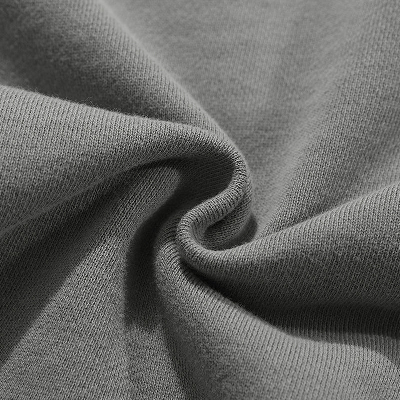 Frayed Hem Heavyweight Cotton Sweatshort