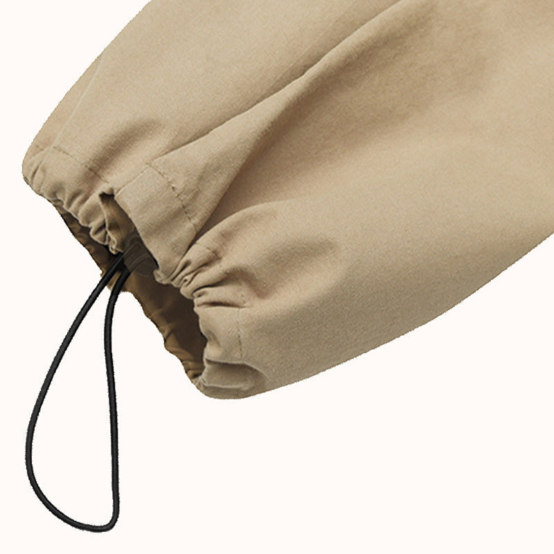 Cotton cargo Straight Loose Fit Pants